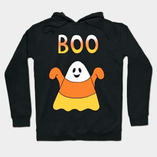 Candy Corn Boo Ghost Hoodie